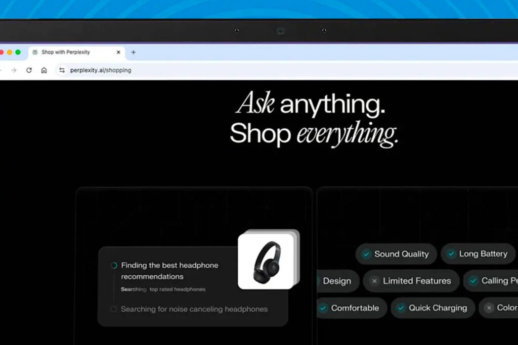 Perplexity lance son assistant shopping IA